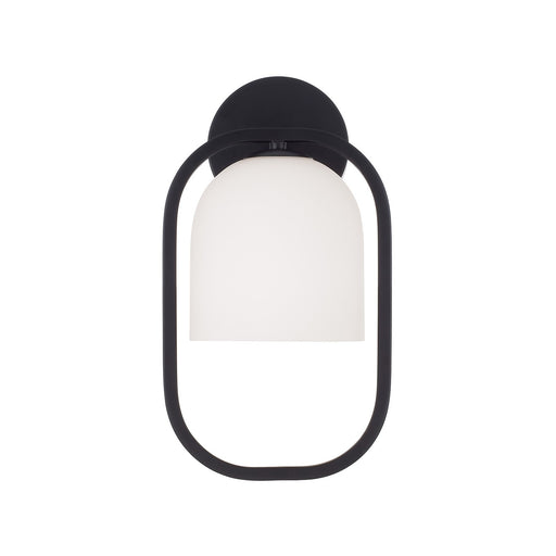 Capital Lighting 657311MB-558 One Light Wall Sconce, Matte Black (2)
