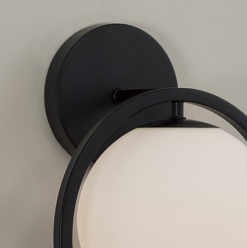 Capital Lighting 657411MB-559 One Light Wall Sconce, Matte Black (5)