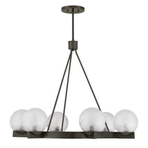 Savoy House 1-1014-6-15 Six Light Chandelier, Mediterranean Bronze (2)
