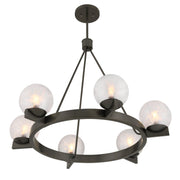 Savoy House 1-1014-6-15 Six Light Chandelier, Mediterranean Bronze (4)