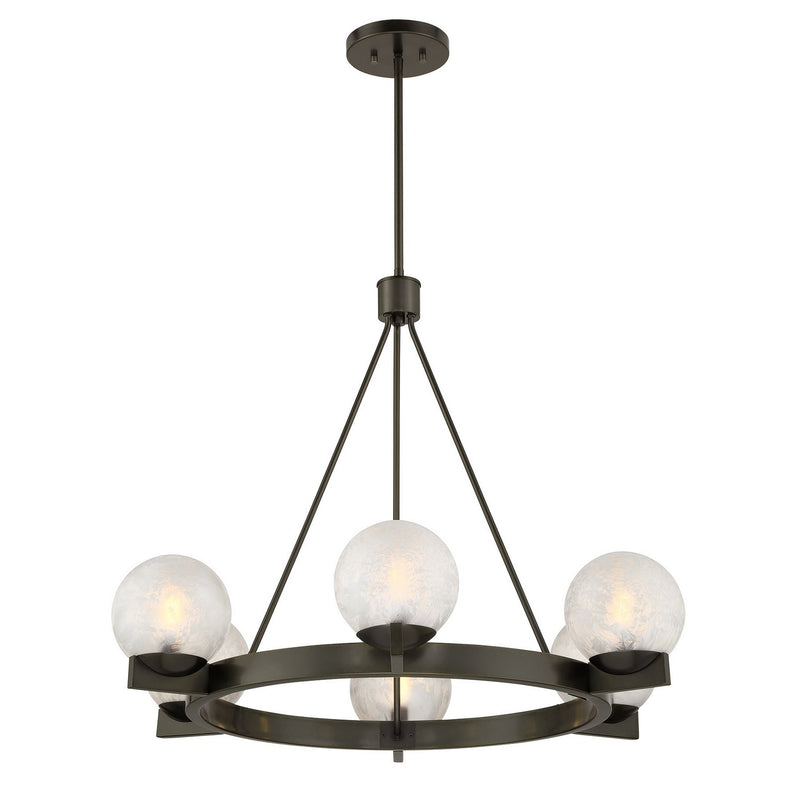 Savoy House 1-1014-6-15 Six Light Chandelier, Mediterranean Bronze (5)