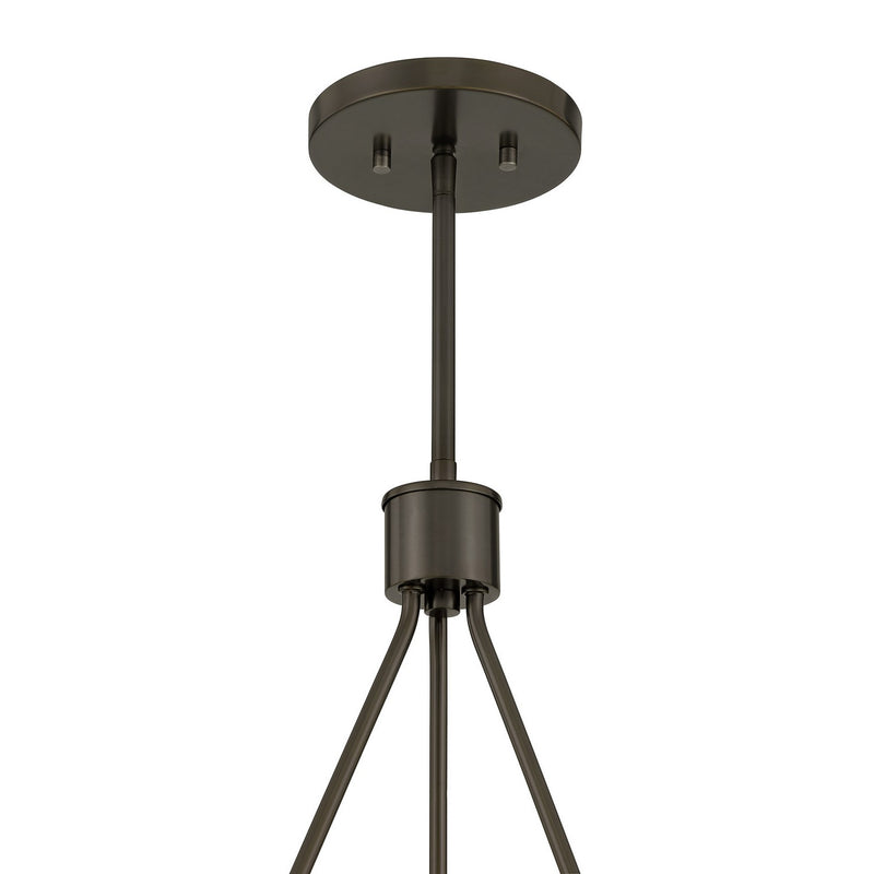 Savoy House 1-1014-6-15 Six Light Chandelier, Mediterranean Bronze (6)