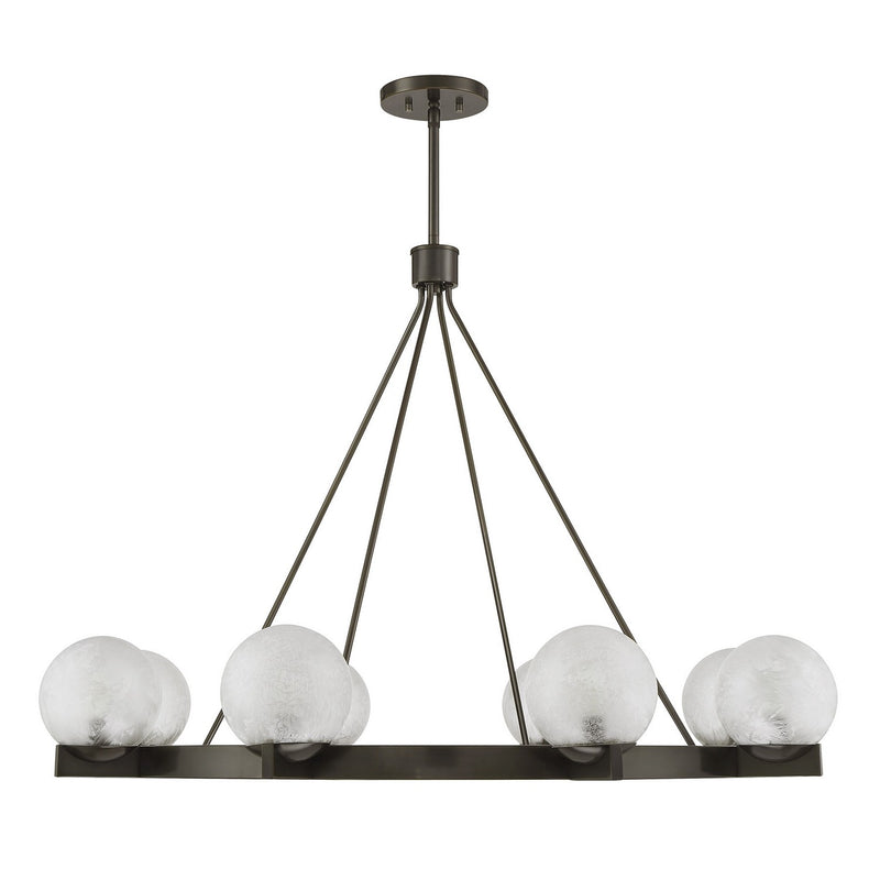 Savoy House 1-1015-8-15 Eight Light Chandelier, Mediterranean Bronze (2)