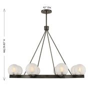 Savoy House 1-1015-8-15 Eight Light Chandelier, Mediterranean Bronze (6)