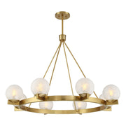 Savoy House 1-1015-8-322 Eight Light Chandelier, Warm Brass (3)