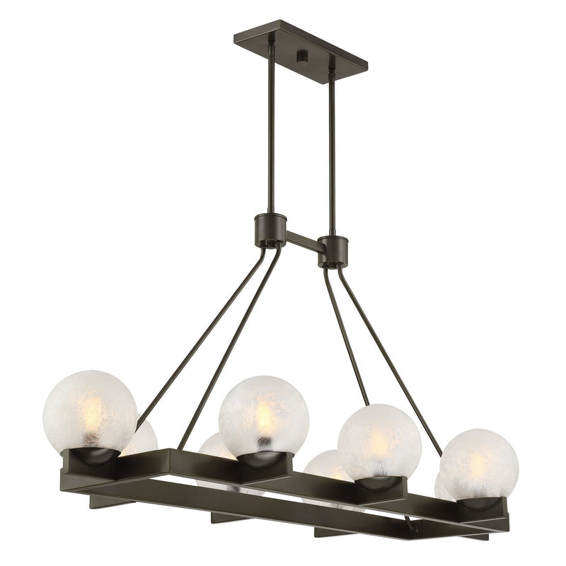 Savoy House 1-1016-8-15 Eight Light Linear Chandelier, Mediterranean Bronze (4)