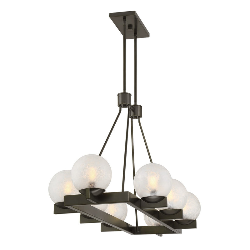 Savoy House 1-1016-8-15 Eight Light Linear Chandelier, Mediterranean Bronze (5)