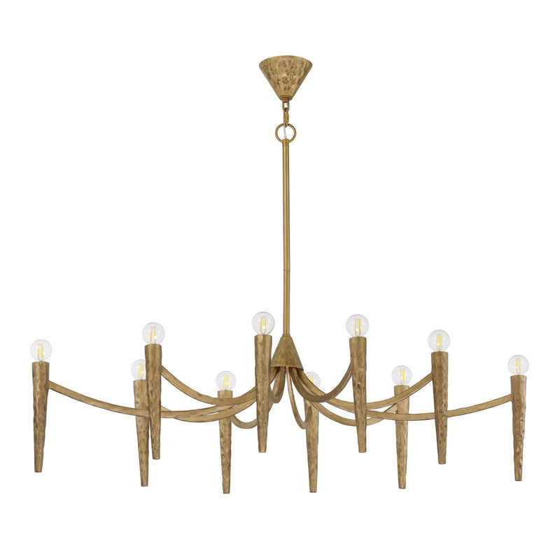 Savoy House 1-1528-10-106 Ten Light Linear Chandelier, Spumante (2)