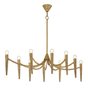 Savoy House 1-1528-10-106 Ten Light Linear Chandelier, Spumante (4)