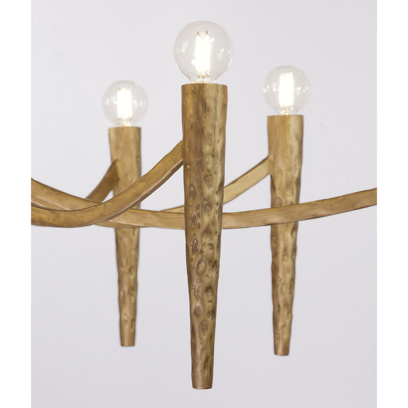 Savoy House 1-1528-10-106 Ten Light Linear Chandelier, Spumante (6)