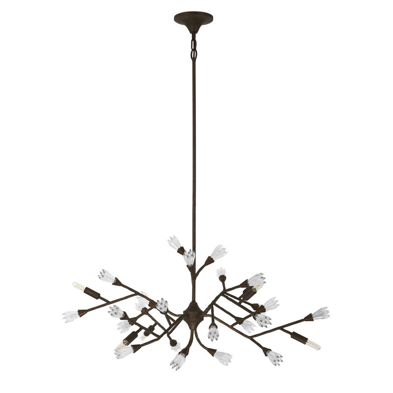 Savoy House 1-2168-6-105 Six Light Chandelier, Bark (2)
