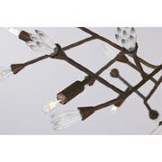 Savoy House 1-2168-6-105 Six Light Chandelier, Bark (5)