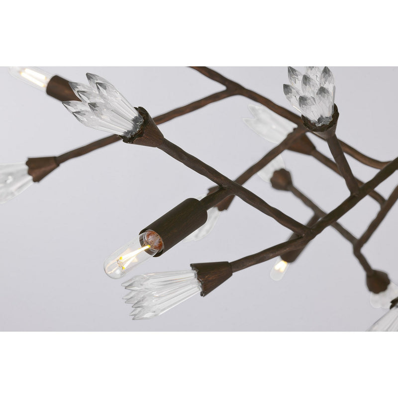 Savoy House 1-2168-6-105 Six Light Chandelier, Bark (5)