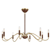 Savoy House 1-2748-8-322 Eight Light Chandelier, Warm Brass (5)
