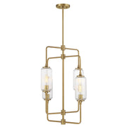 Savoy House 1-3023-4-322 Four Light Chandelier, Warm Brass (4)