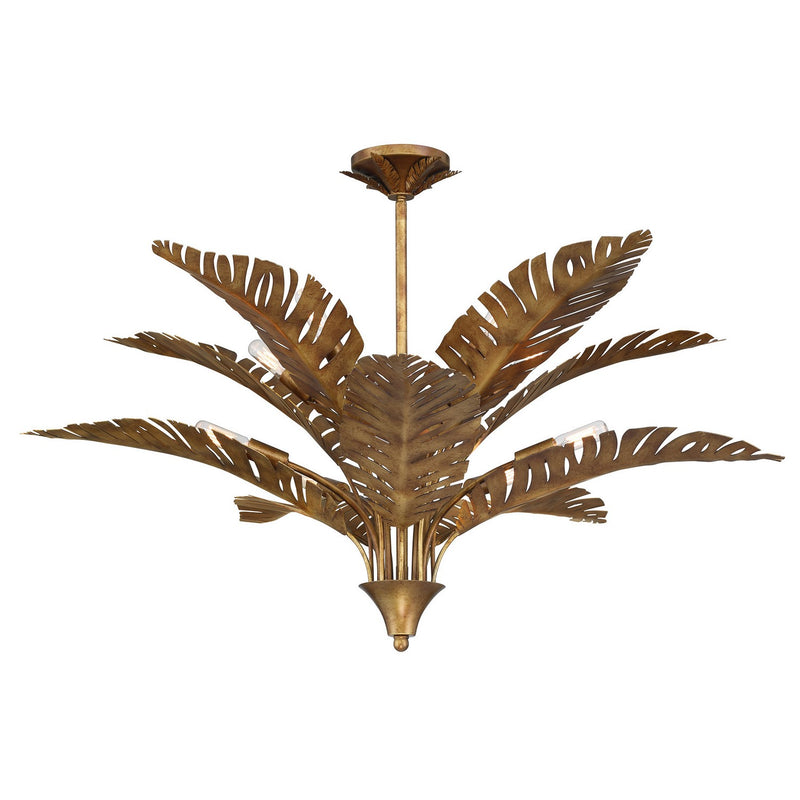 Savoy House 1-3066-10-274 Ten Light Chandelier, Gold Vein (3)