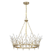 Savoy House 1-4073-6-127 Six Light Chandelier, Noble Brass (3)
