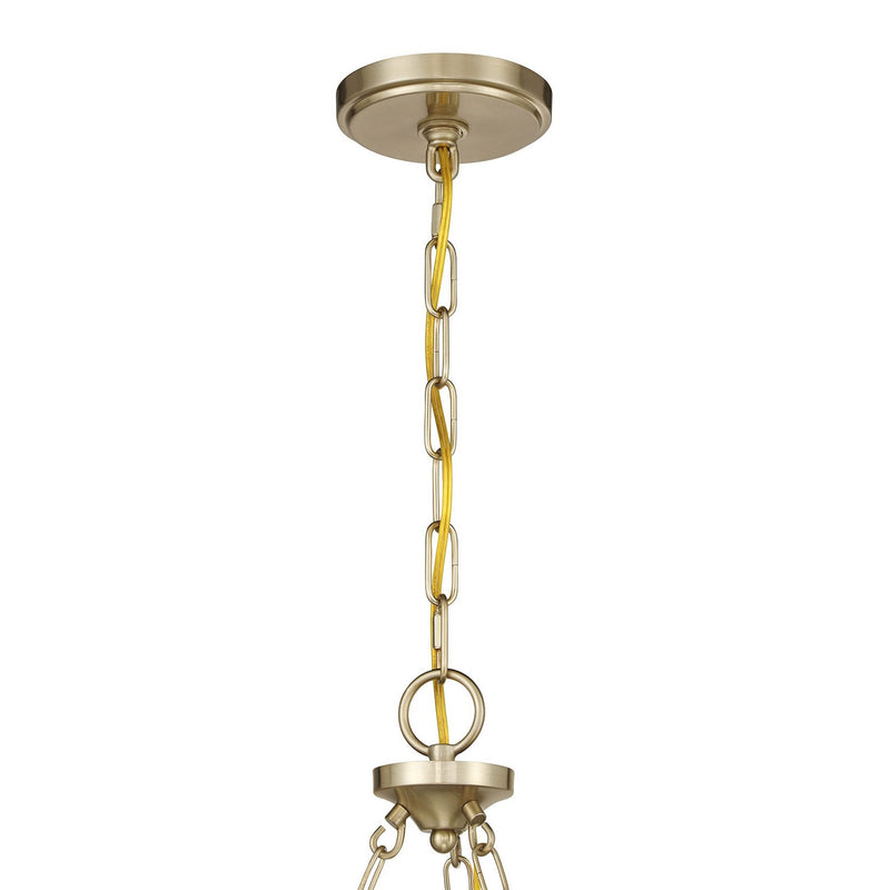Savoy House 1-4073-6-127 Six Light Chandelier, Noble Brass (5)