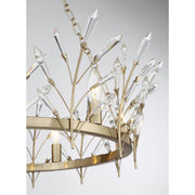 Savoy House 1-4073-6-127 Six Light Chandelier, Noble Brass (6)