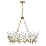 Savoy House 1-4074-8-127 Eight Light Chandelier, Noble Brass (5)
