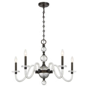 Savoy House 1-4277-5-15 Five Light Chandelier, Mediterranean Bronze (3)