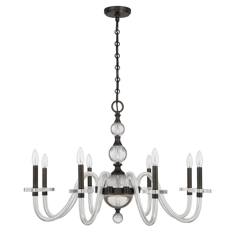 Savoy House 1-4278-8-15 Eight Light Chandelier, Mediterranean Bronze (2)