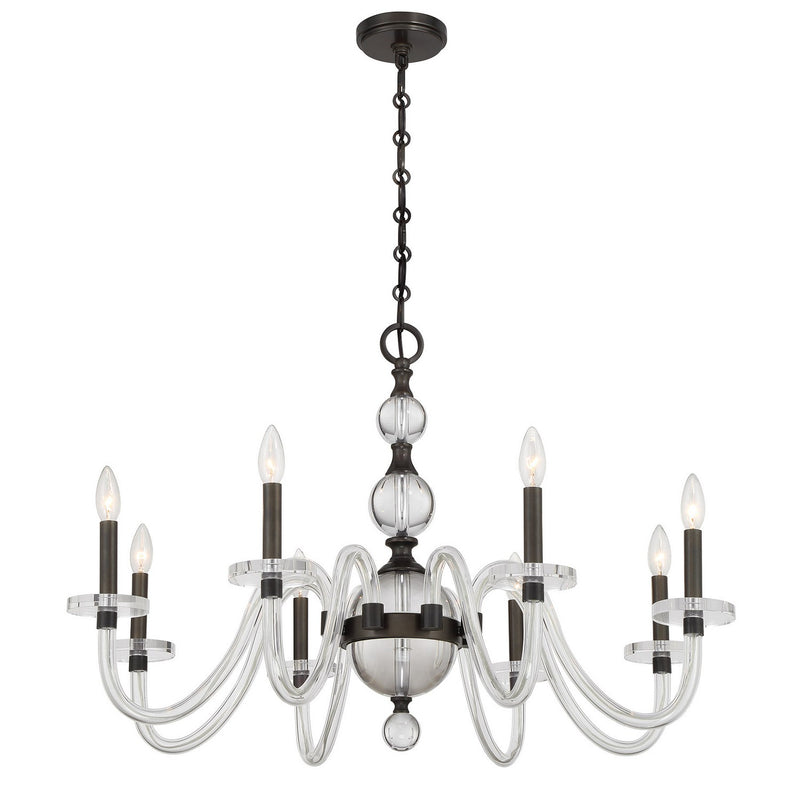 Savoy House 1-4278-8-15 Eight Light Chandelier, Mediterranean Bronze (3)