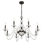 Savoy House 1-4278-8-15 Eight Light Chandelier, Mediterranean Bronze (4)