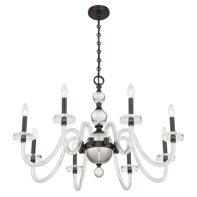 Savoy House 1-4278-8-15 Eight Light Chandelier, Mediterranean Bronze (4)