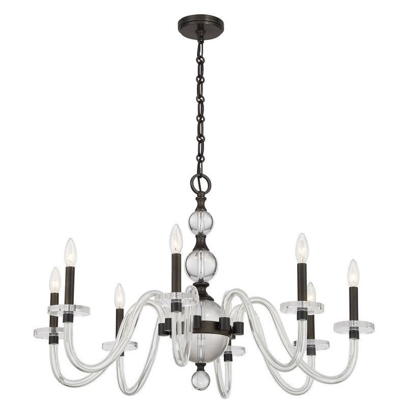 Savoy House 1-4278-8-15 Eight Light Chandelier, Mediterranean Bronze (5)