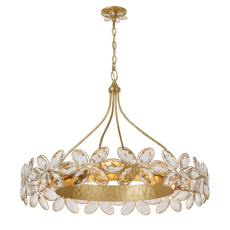 Savoy House 1-4528-14-221 14 Light Chandelier, Gold Shimmer (3)