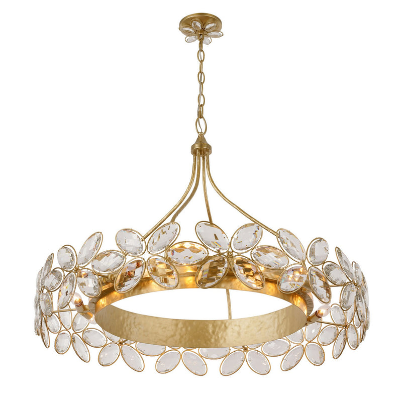 Savoy House 1-4528-14-221 14 Light Chandelier, Gold Shimmer (4)