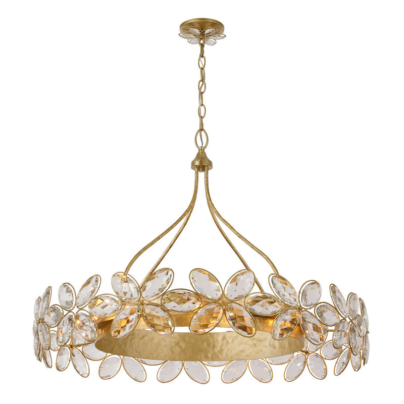 Savoy House 1-4528-14-221 14 Light Chandelier, Gold Shimmer (5)