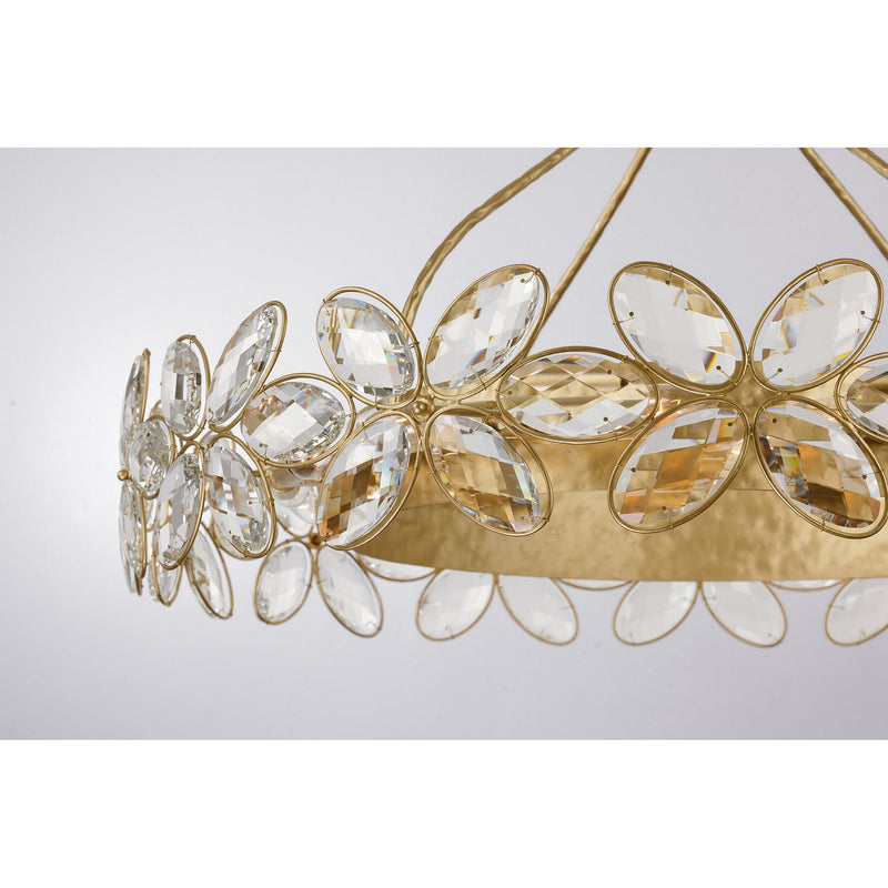 Savoy House 1-4528-14-221 14 Light Chandelier, Gold Shimmer (6)