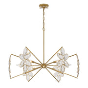 Savoy House 1-4529-6-221 Six Light Chandelier, Gold Shimmer (3)