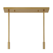 Savoy House 1-5066-8-322 Eight Light Linear Chandelier, Warm Brass (6)