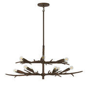 Savoy House 1-5398-12-105 12 Light Chandelier, Bark (2)