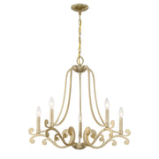 Savoy House 1-6096-5-127 Five Light Chandelier, Noble Brass (3)