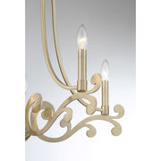 Savoy House 1-6096-5-127 Five Light Chandelier, Noble Brass (6)