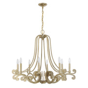 Savoy House 1-6097-8-127 Eight Light Chandelier, Noble Brass (2)