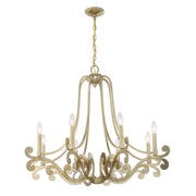 Savoy House 1-6097-8-127 Eight Light Chandelier, Noble Brass (5)