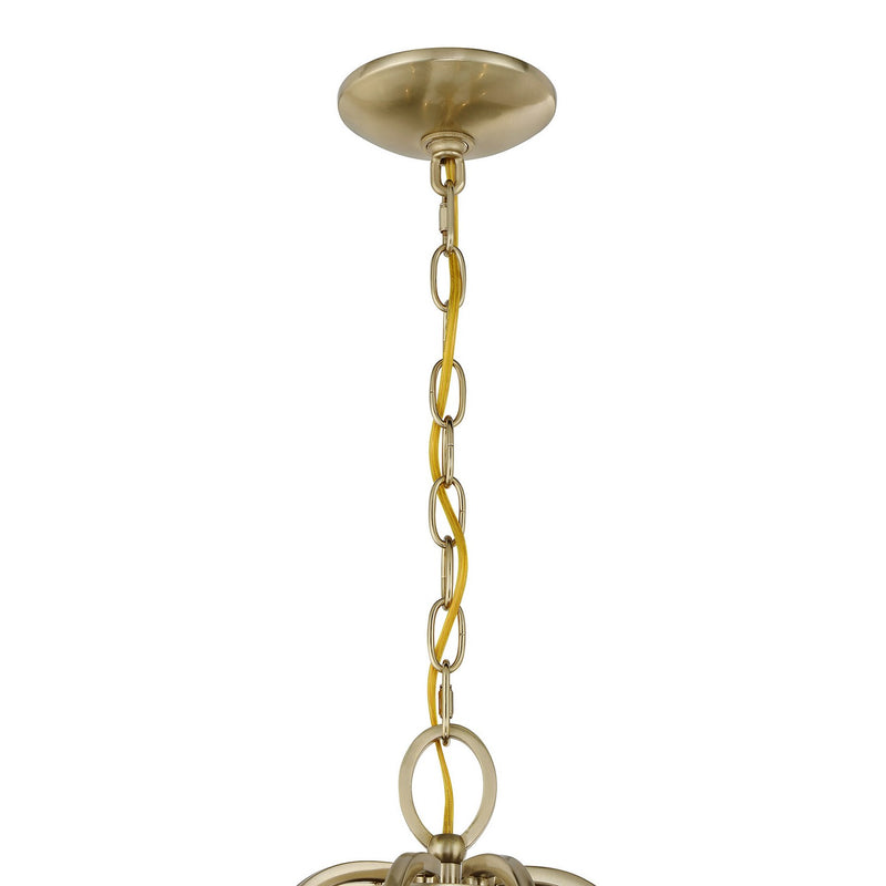 Savoy House 1-6097-8-127 Eight Light Chandelier, Noble Brass (6)