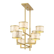 Savoy House 1-6493-8-328 Eight Light Chandelier, Spun Gold (5)