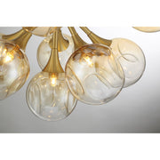 Savoy House 1-7934-16-322 16 Light Chandelier, Warm Brass (6)