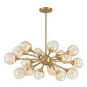 Savoy House 1-7935-18-322 18 Light Chandelier, Warm Brass (3)