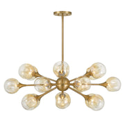 Savoy House 1-7935-18-322 18 Light Chandelier, Warm Brass (5)