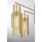 Savoy House 1-8032-5-322 Five Light Chandelier, Warm Brass (6)