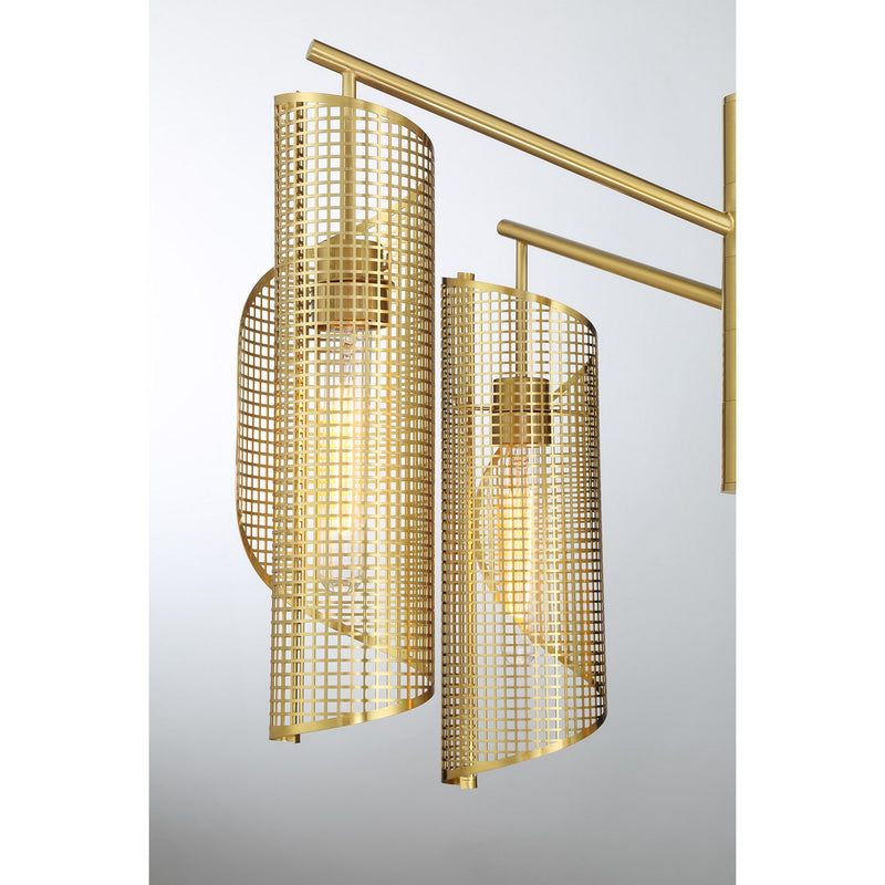 Savoy House 1-8032-5-322 Five Light Chandelier, Warm Brass (6)