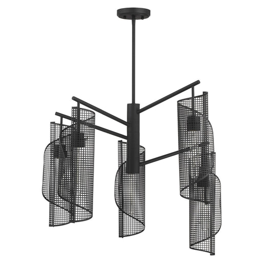 Savoy House 1-8032-5-89 Five Light Chandelier, Matte Black (2)