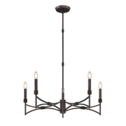 Savoy House 1-8167-5-26 Five Light Chandelier, Champagne Mist (3)